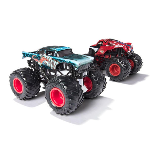 2-Pack - Monster Jam - Monster Jam Marvel 1:64 Die Cast Truck 2 Pack