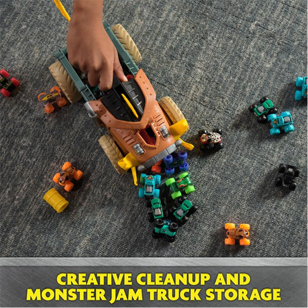 Multi - Monster Jam - Monster Jam Minis Megalodon Mad Hog Chomper Truck Set