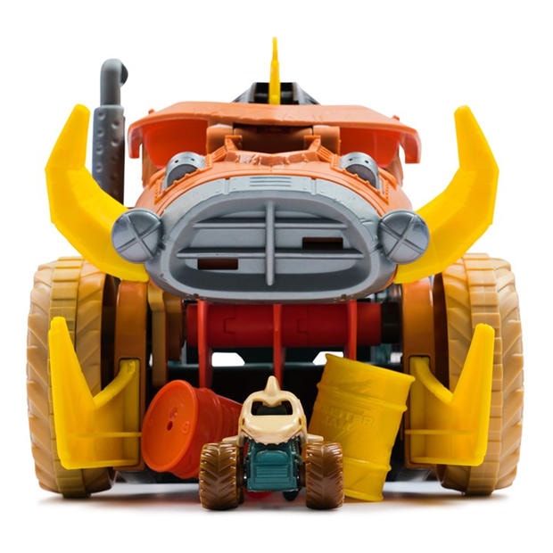 Multi - Monster Jam - Monster Jam Minis Megalodon Mad Hog Chomper Truck Set