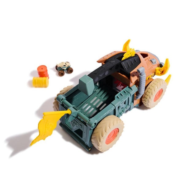 Multi - Monster Jam - Monster Jam Minis Megalodon Mad Hog Chomper Truck Set