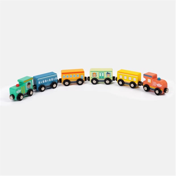 Multi - Tooky Toy - Train Set