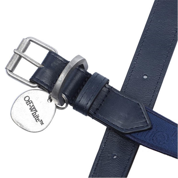 Blue Blue - OFF WHITE - Dog Collar