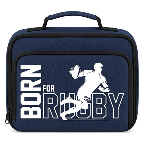 AWD - Printed Sports Lunch Box Football Rugby Basketball