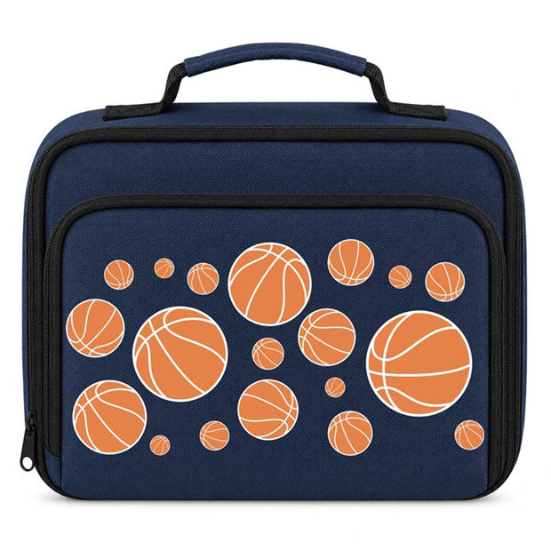 Bball Navy - AWD - Printed Sports Lunch Box Football Rugby Basketball