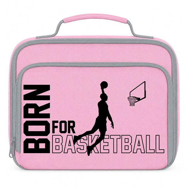 Born Black - AWD - Printed Sports Lunch Box Football Rugby Basketball