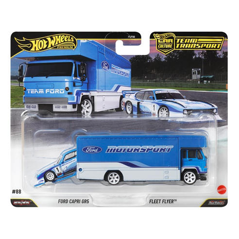 Hot Wheels - Premium Team Transport Assortment Toy Cars