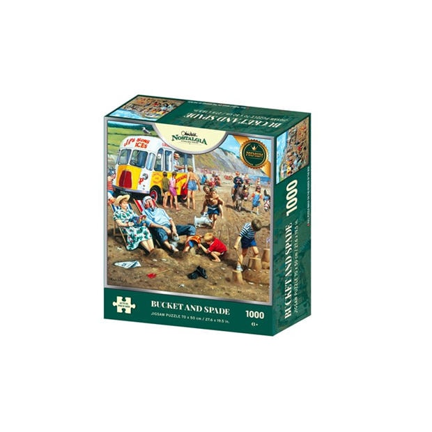 Zöld - Character - Adults Bucket Spade Jigsaw Puzzle
