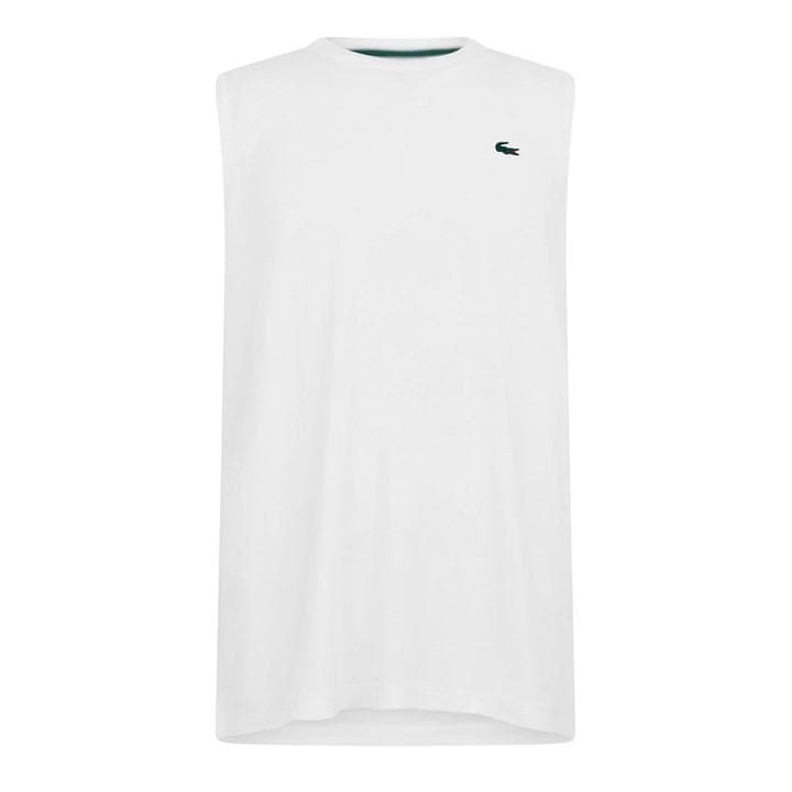 Lacoste Men's White Performance Vest in Size 2XL, Sports Direct