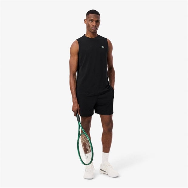 Black 031 - Lacoste - Mens Performance Vest
