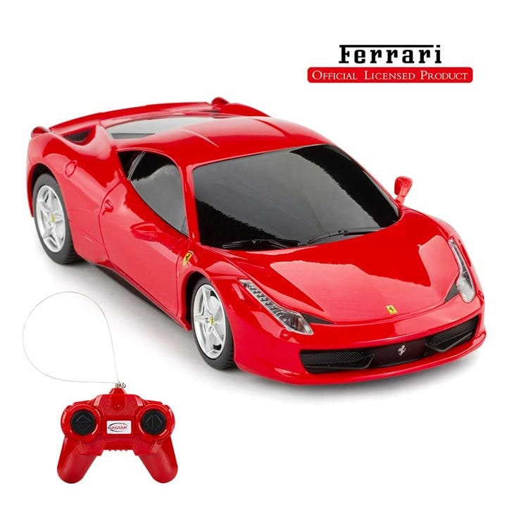 Rastar  Kids Red Team Remote Control Car 1:24 Scale, Sports Direct