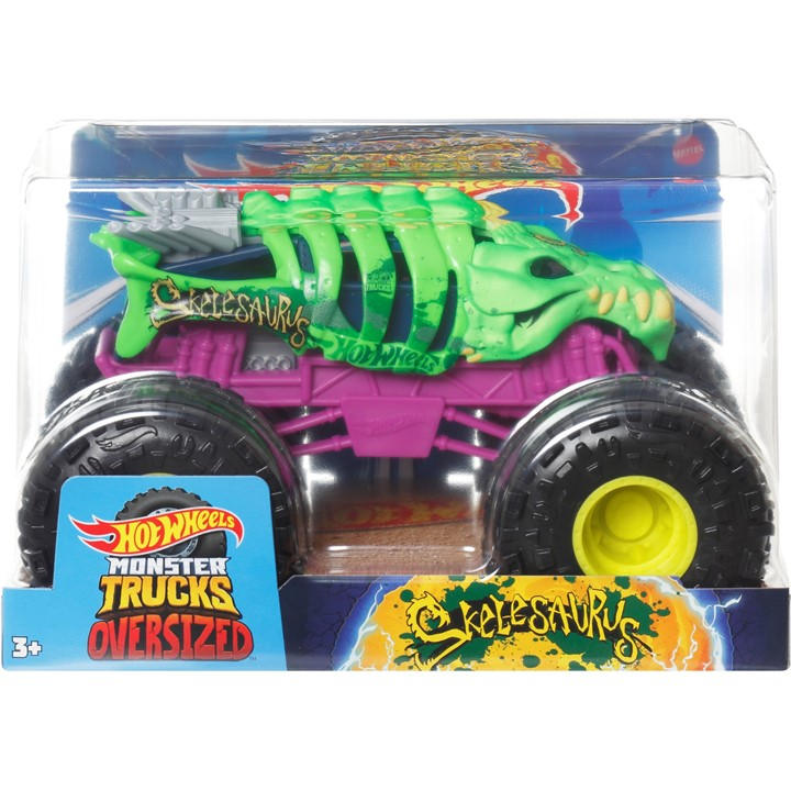 Hot Wheels Boys  Mattel Monster Truck 1:24 Scale, Sports Direct