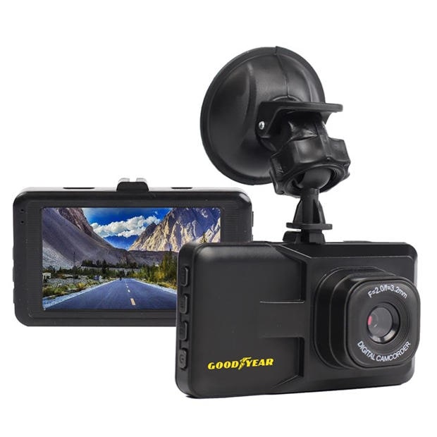 Black - Goodyear - Compact Dash Cam