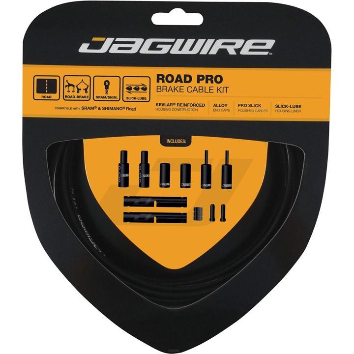 Jagwire  Black Road Pro Brake Kit, Sports Direct