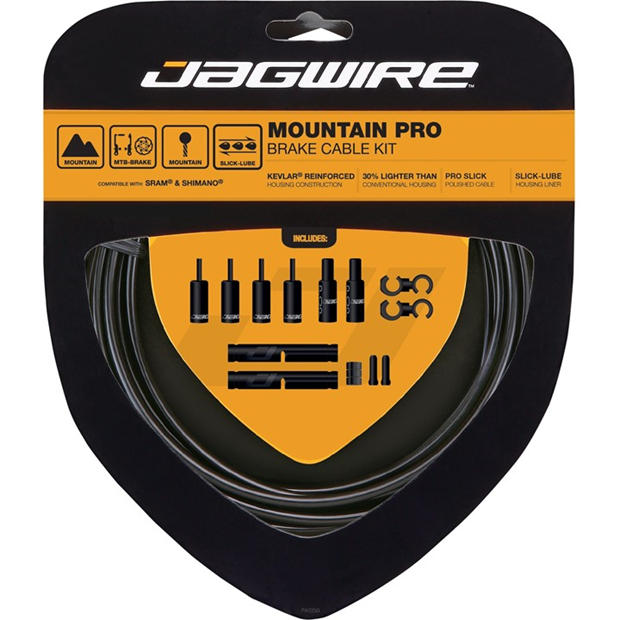 Black - Jagwire - Mountain Pro Brake Kit