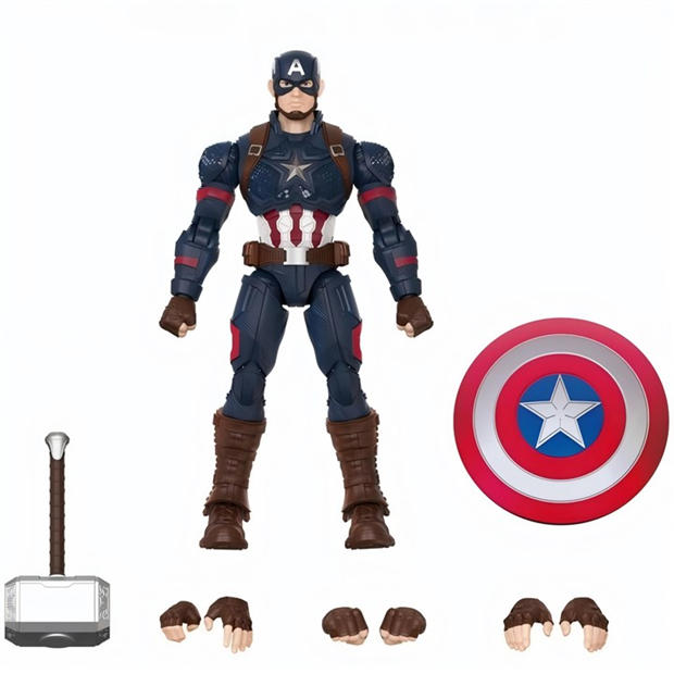 Captain America - Blokees - Marvel ChampClass Make Your Own Toy