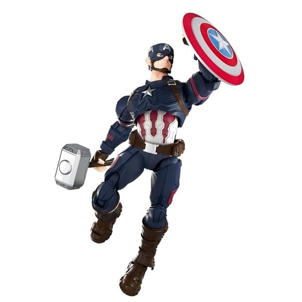 Captain America - Blokees - Marvel ChampClass Make Your Own Toy