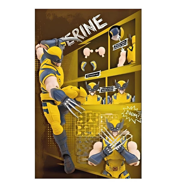 Wolverine - Blokees - Marvel ChampClass Make Your Own Toy