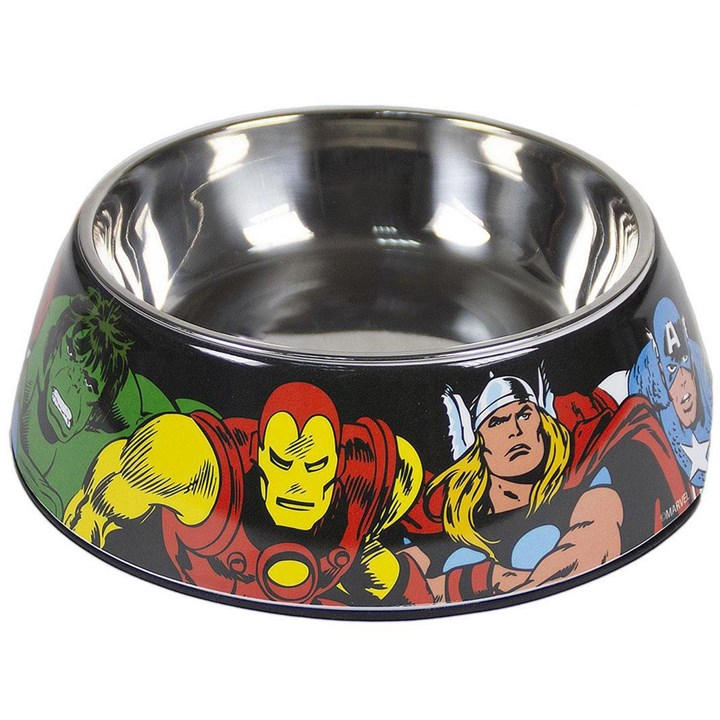 CERDÁ LIFE'S LITTLE MOMENTS - Dog Bowl Ideal Design for Small and Medium Dogs Size M | D - 17.5 cm H - 5.6 cm Capacity 410 ML - Marvel Studios® Officially Licensed, MULTICOLOR - Image 2