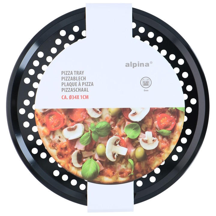 Alpina   Pizza Tray O34cm Non-Stick Coating, Sports Direct