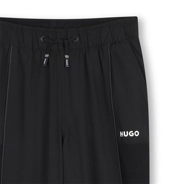 Black 09B - HUGO - Juniors Tracksuit Bottoms