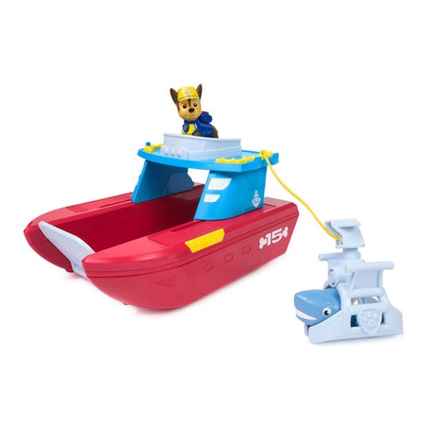 Multi - Paw Patrol - PAW Patrol Sea Patroller Playset with Chase and Shark Figure