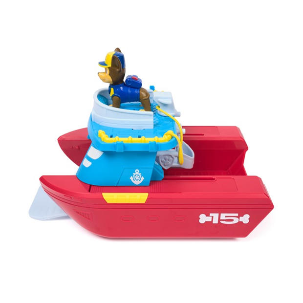 Multi - Paw Patrol - PAW Patrol Sea Patroller Playset with Chase and Shark Figure
