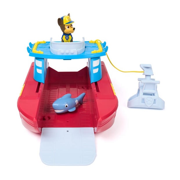 Multi - Paw Patrol - PAW Patrol Sea Patroller Playset with Chase and Shark Figure