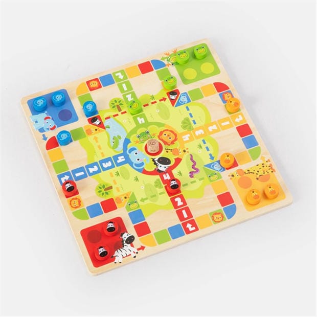 Multi - Tooky Toy - 2 In 1 Game: Parchis & Oca