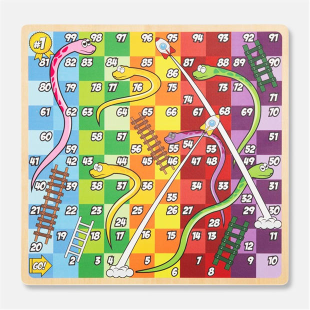 Multi - Tooky Toy - 2 In 1 Game: Parchis & Oca