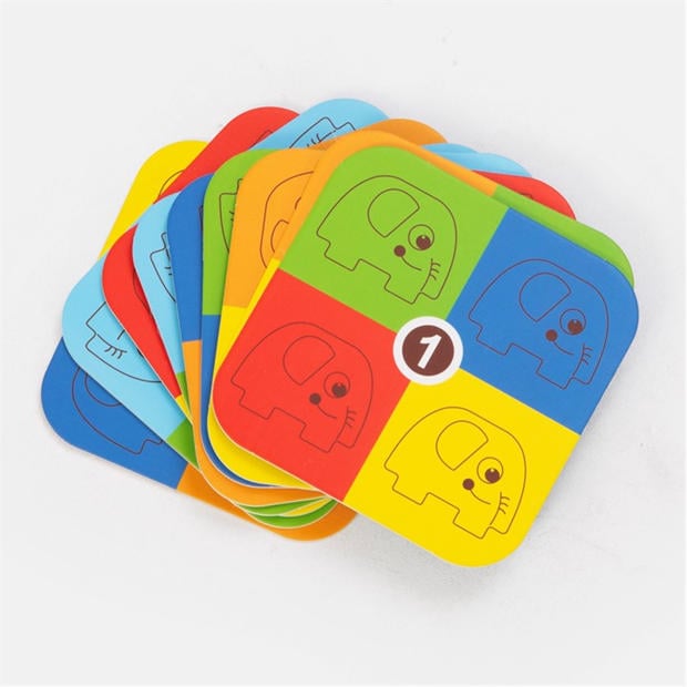 Multi - Tooky Toy - Elephant Stacking Game