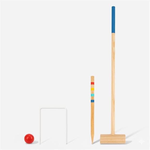 Multi - Tooky Toy - Croquet Set