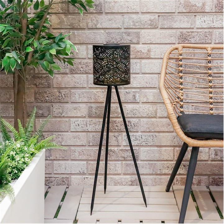 Streetwize   Solar Floor Lamp - Freestanding With Patterned Design, Sports Direct