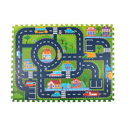 Eddy Toys - Traffic 30x30cm Playmat