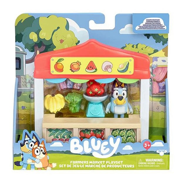 Merchandise - Bluey - Mini Playset Farmers Market