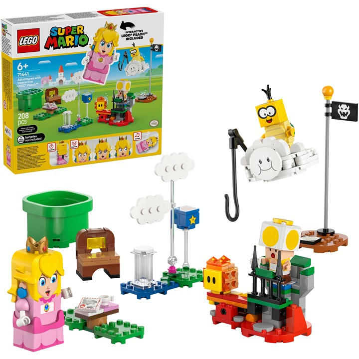 Lego  None Super Mario 71441 Adventures With Interactive Peach, Sports Direct