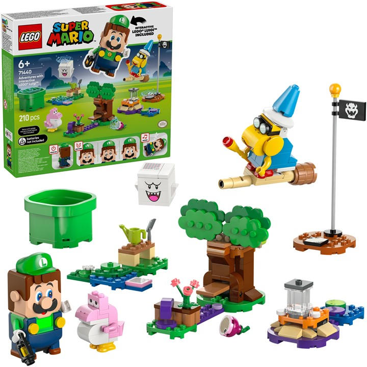 Lego  None Super Mario 71440 Adventures With Interactive Luigi, Sports Direct