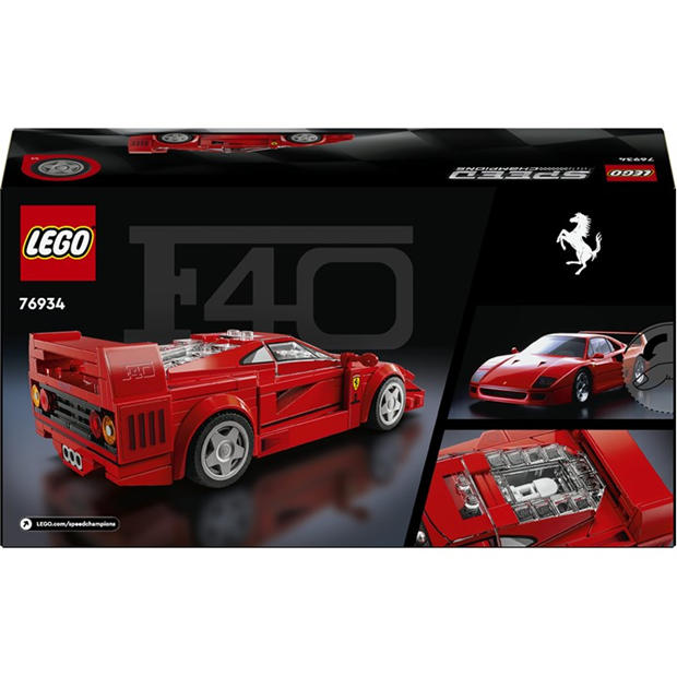 Merchandise - LEGO - Speed Champions 76934 Ferrari F40 Supercar