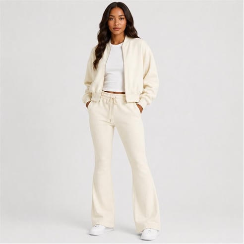 I Saw It First - Fleece Zip Up Bomber Jacket