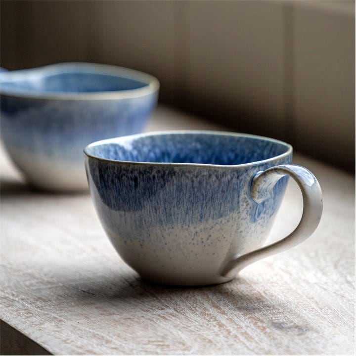 Gallery  Blue Reactive Organic Mug (4Pk), Sports Direct