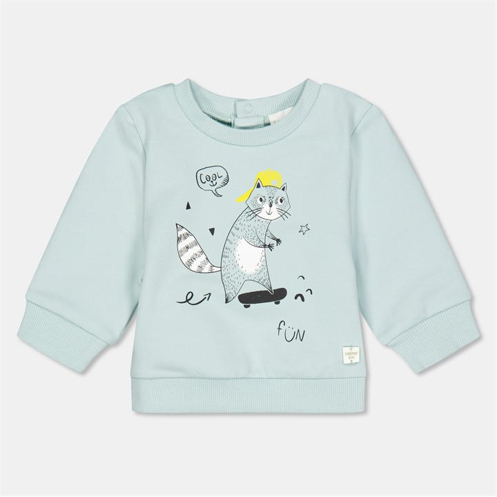 Carrement Beau  Kids Green ' Crew Sweatshirt in Size 0 - 6 Months, Sports Direct