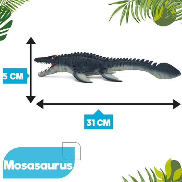 Синьо - Zappi Co - Team Zappi Co Dino Figure - Mosasaurus