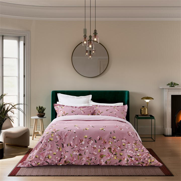 Ted Baker Home  Pink Arboretum Duvet Set in Size Superking, Sports Direct