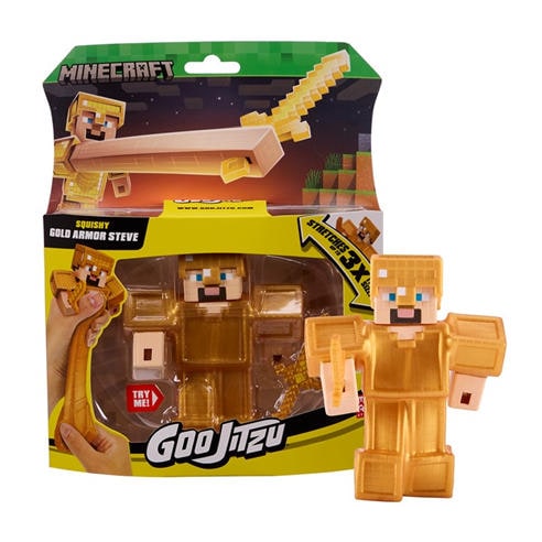 Heroes of Goo Jit Zu - MINECRAFT GOLD ARMOR STEVE