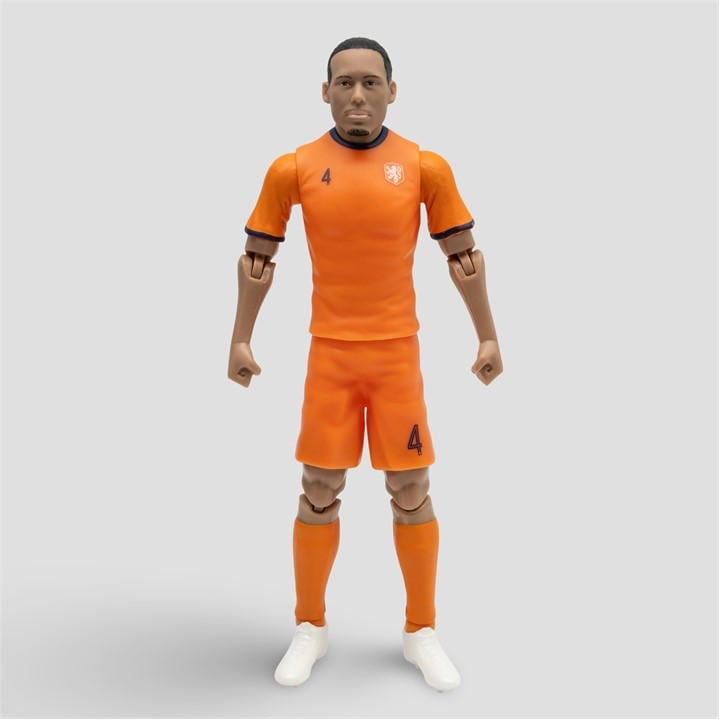 Netherlands   Kids  Fully Articulated Football Figurine - Van Dijk - , Football by BANBO, Sports Direct
