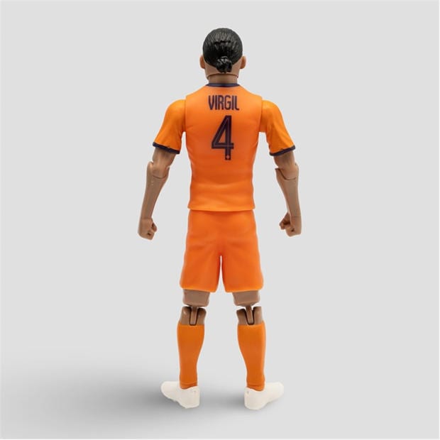 Virgil Van Dijk - BANBO - Fully Articulated Football Figurine - Van Dijk - Netherlands
