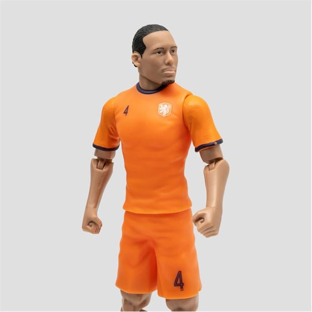 Virgil Van Dijk - BANBO - Fully Articulated Football Figurine - Van Dijk - Netherlands