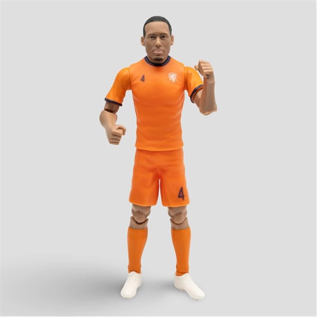 Virgil Van Dijk - BANBO - Fully Articulated Football Figurine - Van Dijk - Netherlands