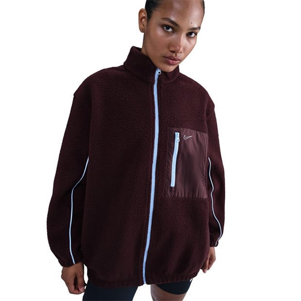 Burgundy Crush - Nike - Nike Sherpa FZ Ld54