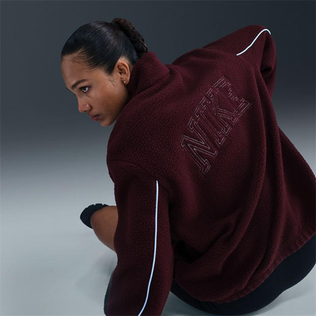 Burgundy Crush - Nike - Nike Sherpa FZ Ld54