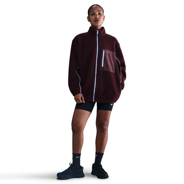 Burgundy Crush - Nike - Nike Sherpa FZ Ld54
